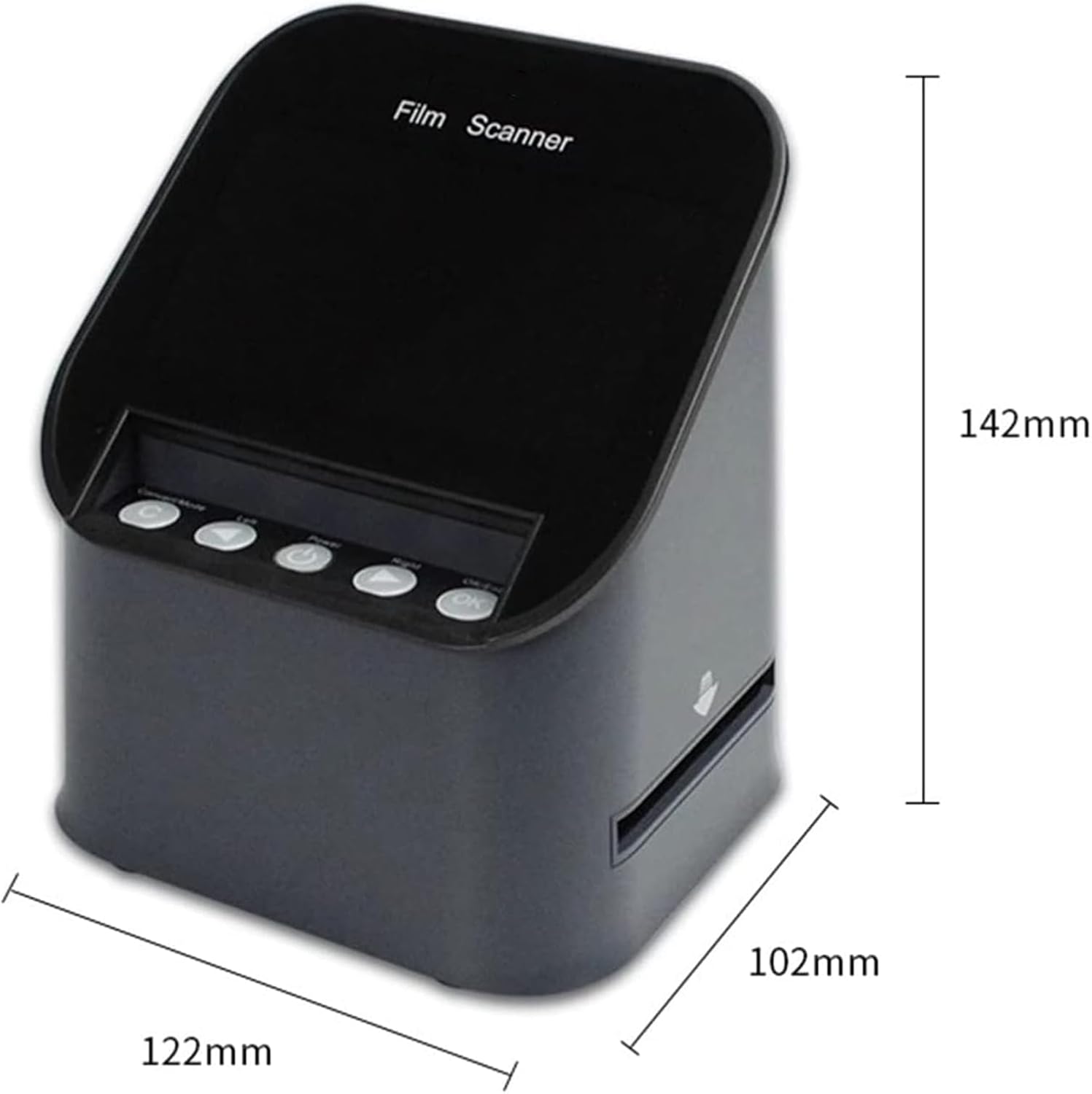 135 Film Scanner, 22MP Digital Slide Scanner, with Large 4.3' TFT Color Screen, Support Film Formats(135/126KPK/110/SUPER8/positive Film/Negative