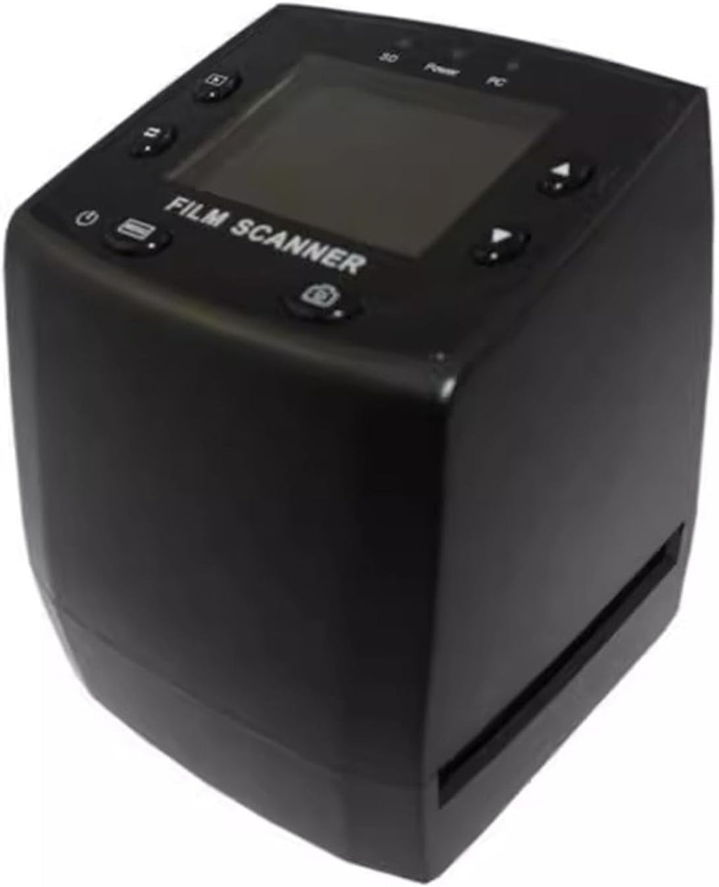 Mini Digital Film & Slide Scanner, Negative Viewer, with 2.4 LCD Color Screen, Slide Mounts Feeder, Converts 35mm, 126, 110, 8mm Film Slides to JPEG Images