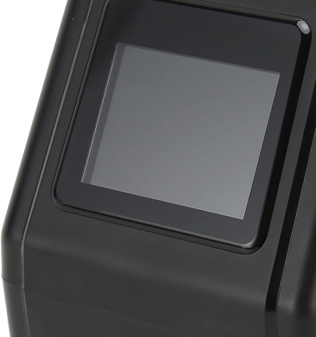 Slide Negative Scanner, Slide and Film Viewer with 2 in LCD Screen, Converts 135 110 126 and Super 8 Films, Slides, Negatives to Digital JPG Photos, Adjustable Brightness and Color, for Home
