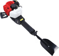 Handheld Trencher Digger Machine 52CC Garden Tiller Cultivator 0.34Gal Large Tank Edger Trencher 2 Stroke Edger Lawn Tool Handle Rototiller for Garden Tool Tilling Depth
