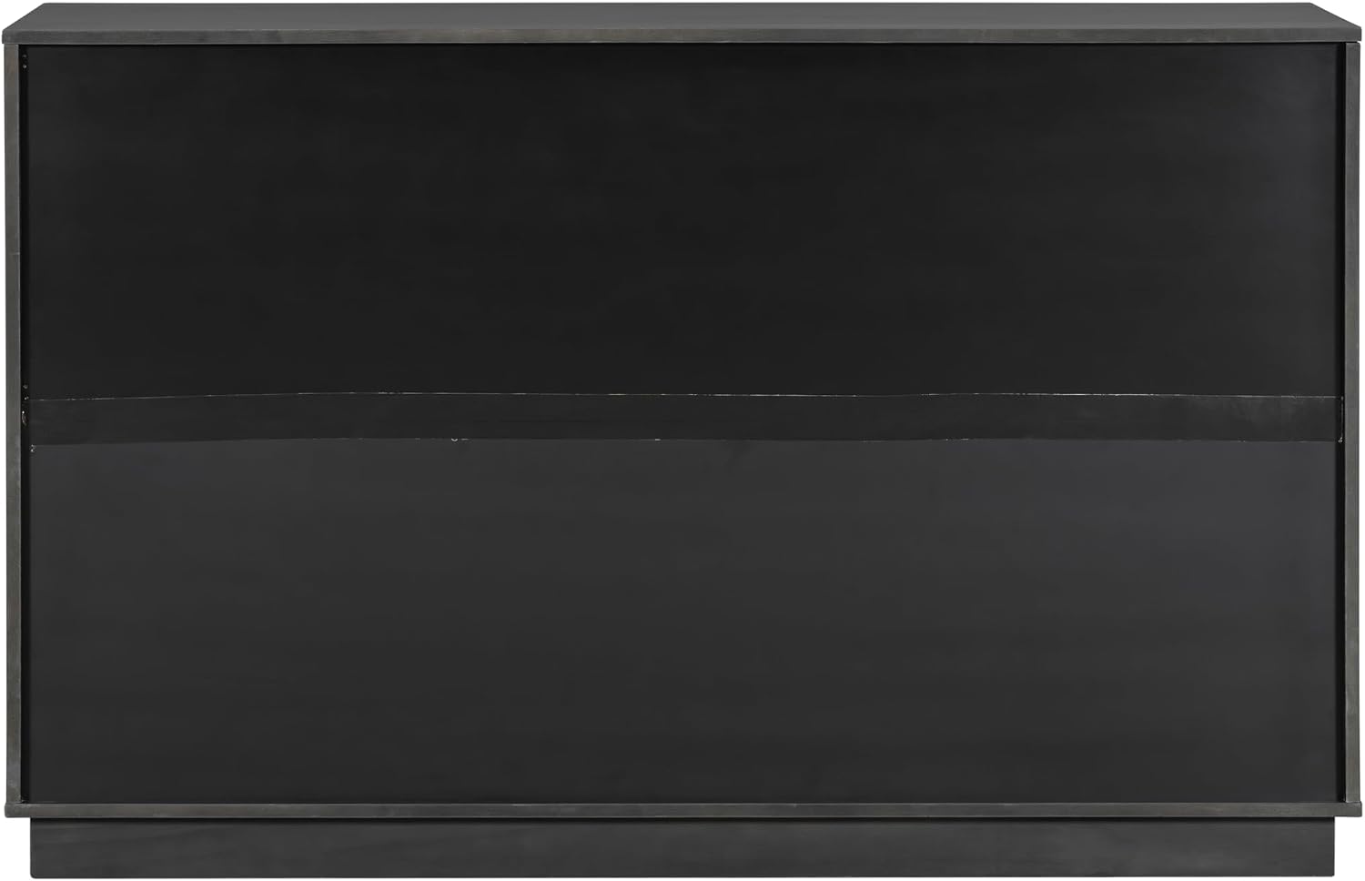 Christopher Knight Home Mia Modern Storage Cabinet with Doors and Drawers, Wooden Sideboard Cabinet with Adjustable Shelf, Freestanding Buffet Cabinet with Storage for Dining Room, Black