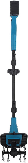 Walfront Electric Tiller Cordless Tiller Cultivator for Soil Preparation Weeding Gardening 360RPM 170mm Maximum Depth Soil Cultivator (US Plug)