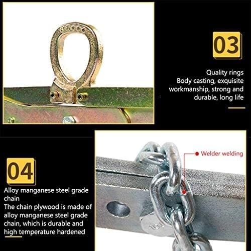 Lifting clamp Heavy-duty Plate Lifting Adjustable Opening Vertical Plate Alloy Steel Clamp Suspension Clamp Fixing device(6 in)