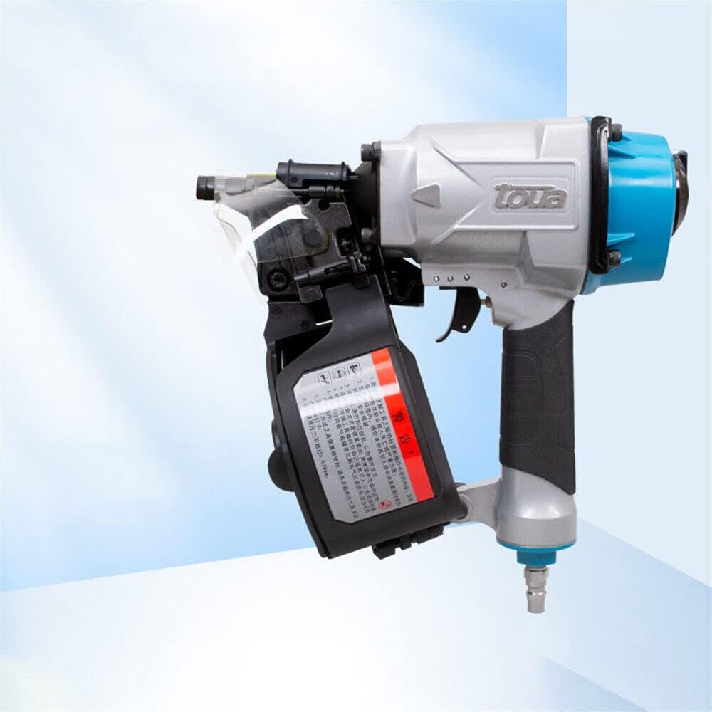 CN55 Pneumatic Nailing Machine Air Nail Gun for Wooden Furniture Air Nailer Magazine Nailing Machine Hand Air Coil Siding Nail Gun Tool