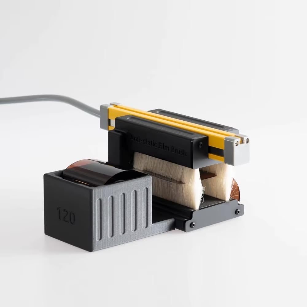 Negative Film Dust Removal Kit – Scanner Brush & Ion Anti-Static Bar for 135/120/4x5 Films