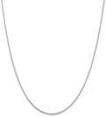 Solid 925 Sterling Silver 1.5mm Cable Chain Necklace