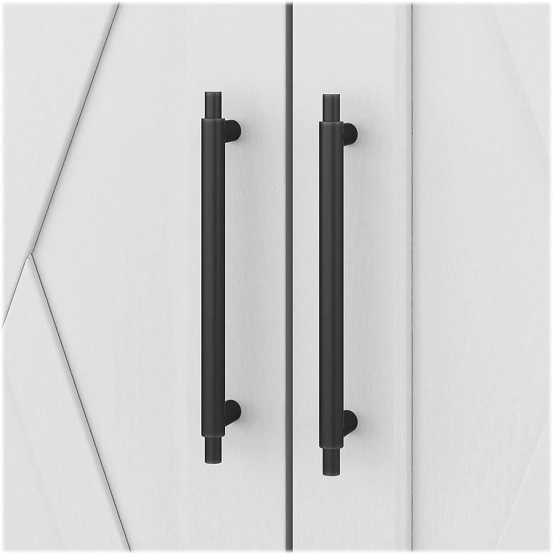 Bush Home Key West 48W Double Vanity Set with Sinks, Medicine Cabinets and Linen Tower in White Ash