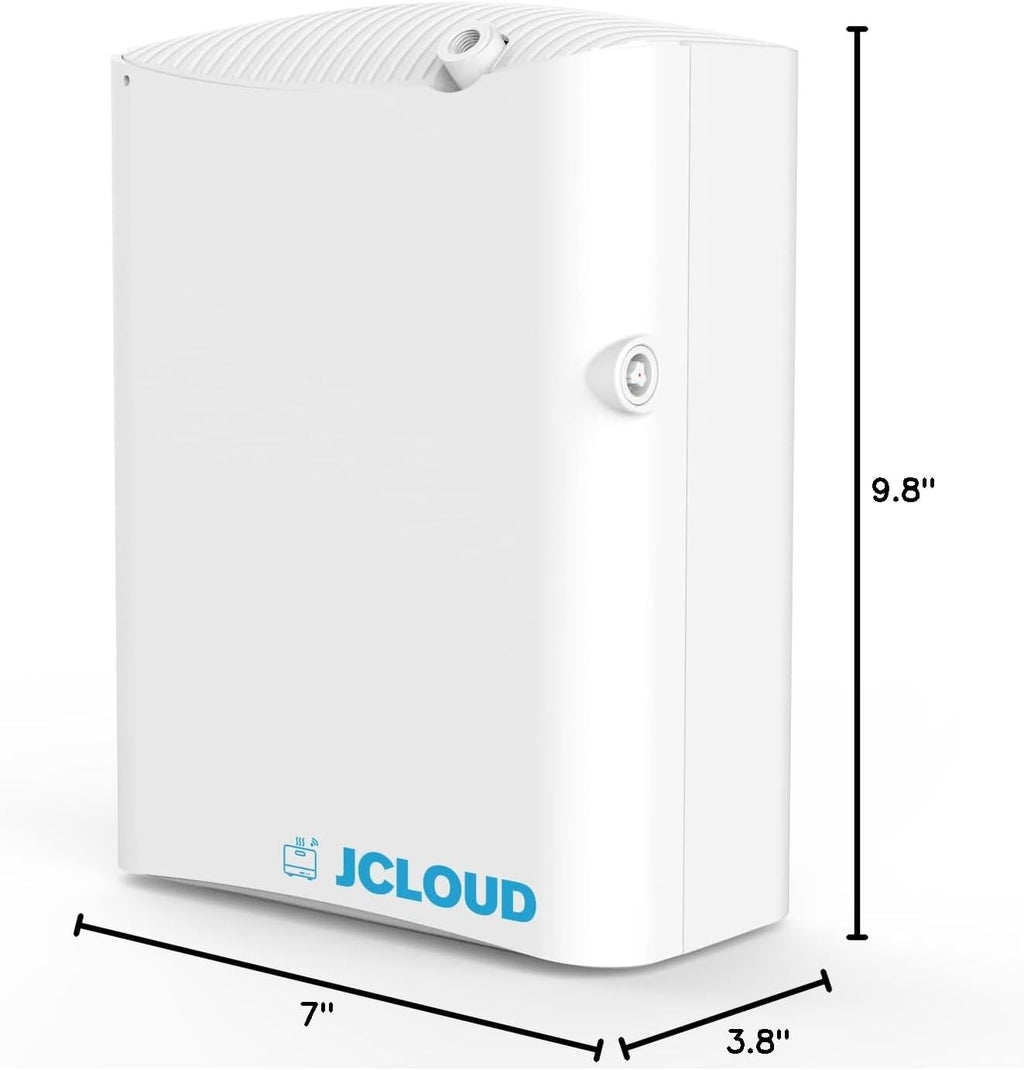 JCLOUD Smart Scent Air Machine Pro for Home, HVAC Scent Diffuser for Essential Oils 500ML with Cold Air Technology, Waterless Aromatherapy Diffuser Cover Up to 4500 Sq.Ft, White