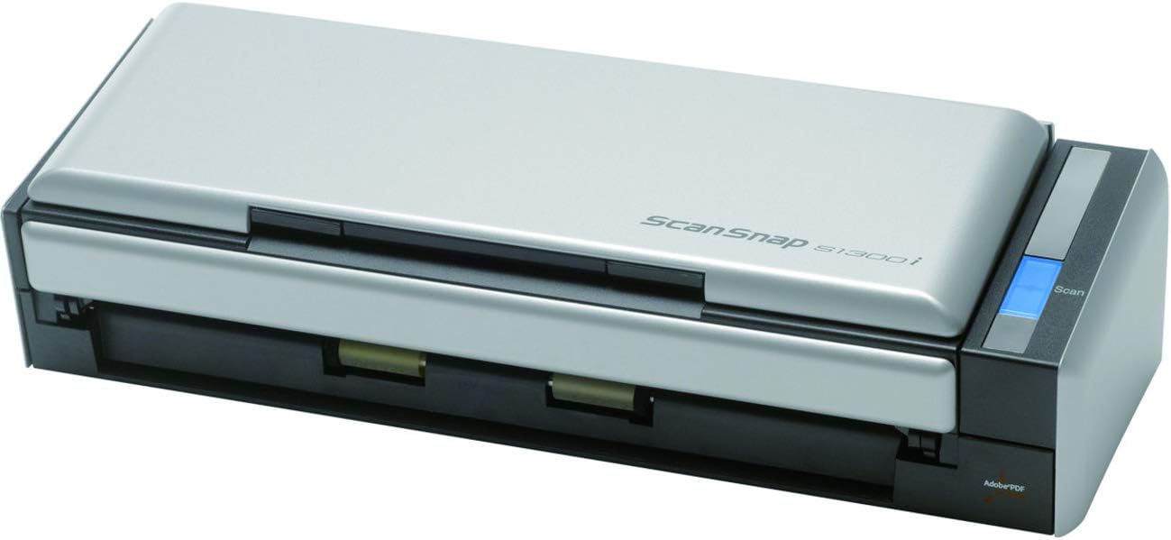 Fujitsu ScanSnap S1300i Color Duplex Document Scanner for Mac or PC, Standard