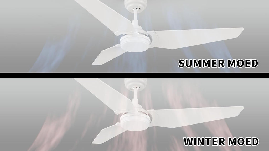 Carro 56' Modern Smart Ceiling Fan with Dimmable LED Lights and Remote, Compatible with Alexa/Google Home/Siri/APP, DC Motor with 10 Speeds, for Living Room Dining Bedroom, White