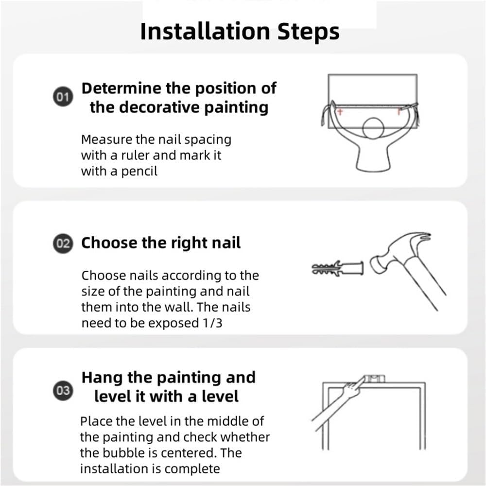 Utlgvnwn 3D Relief LED Decorative Painting, Plug-In Creative Landscape Painting, Modern Wall Art Decor for Entrance, Living Room, Corridor(B,23.6x47.2in)
