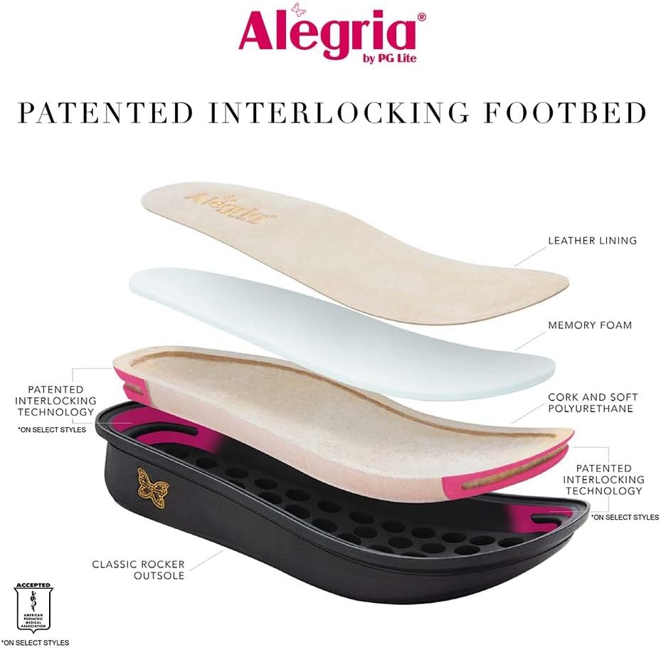 Alegria Paloma Womens Mary Jane - Timeless Comfort, Arch Support and Style Shoe for Everyday Elegance and Slip-Resistant - Nursing and Healthcare Professionals