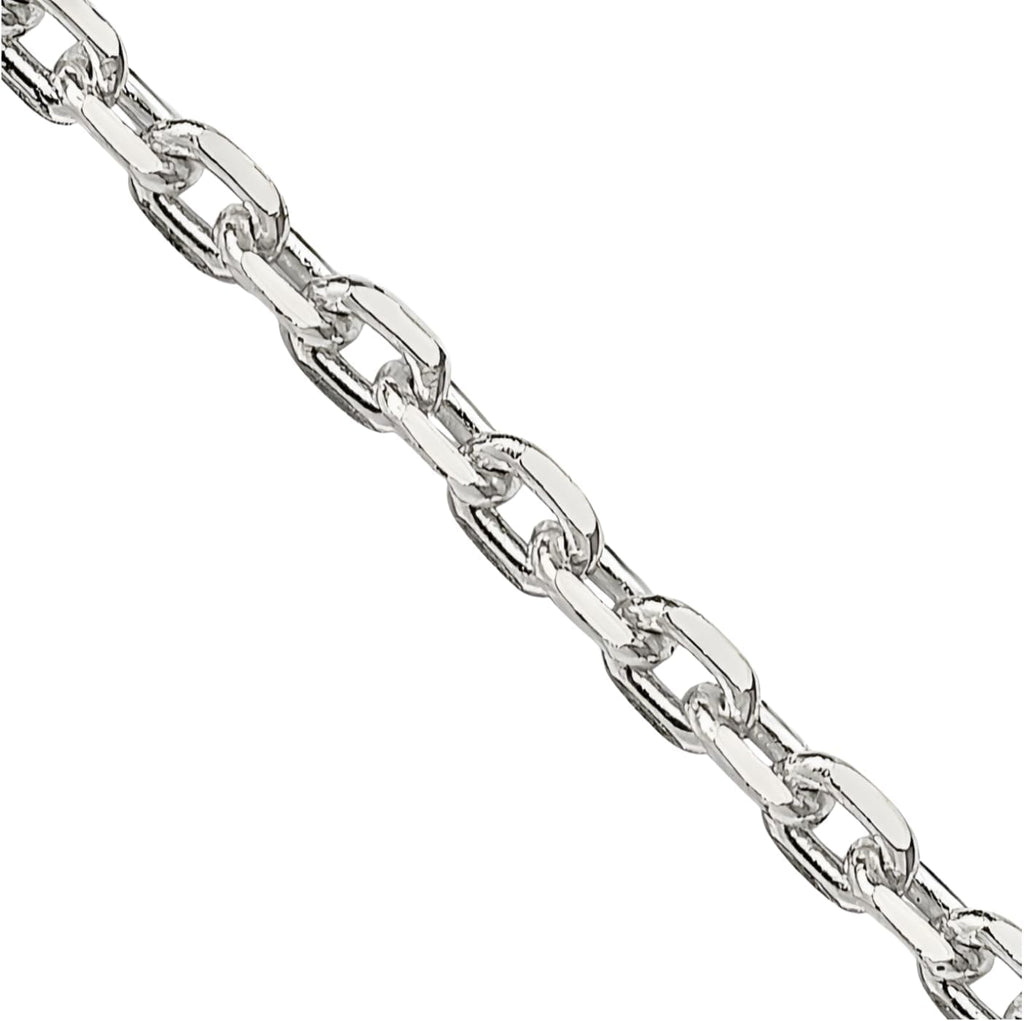 925 Sterling Silver 2mm Thin Rolo Cable Chain Necklace 18 inch Polished for her for him