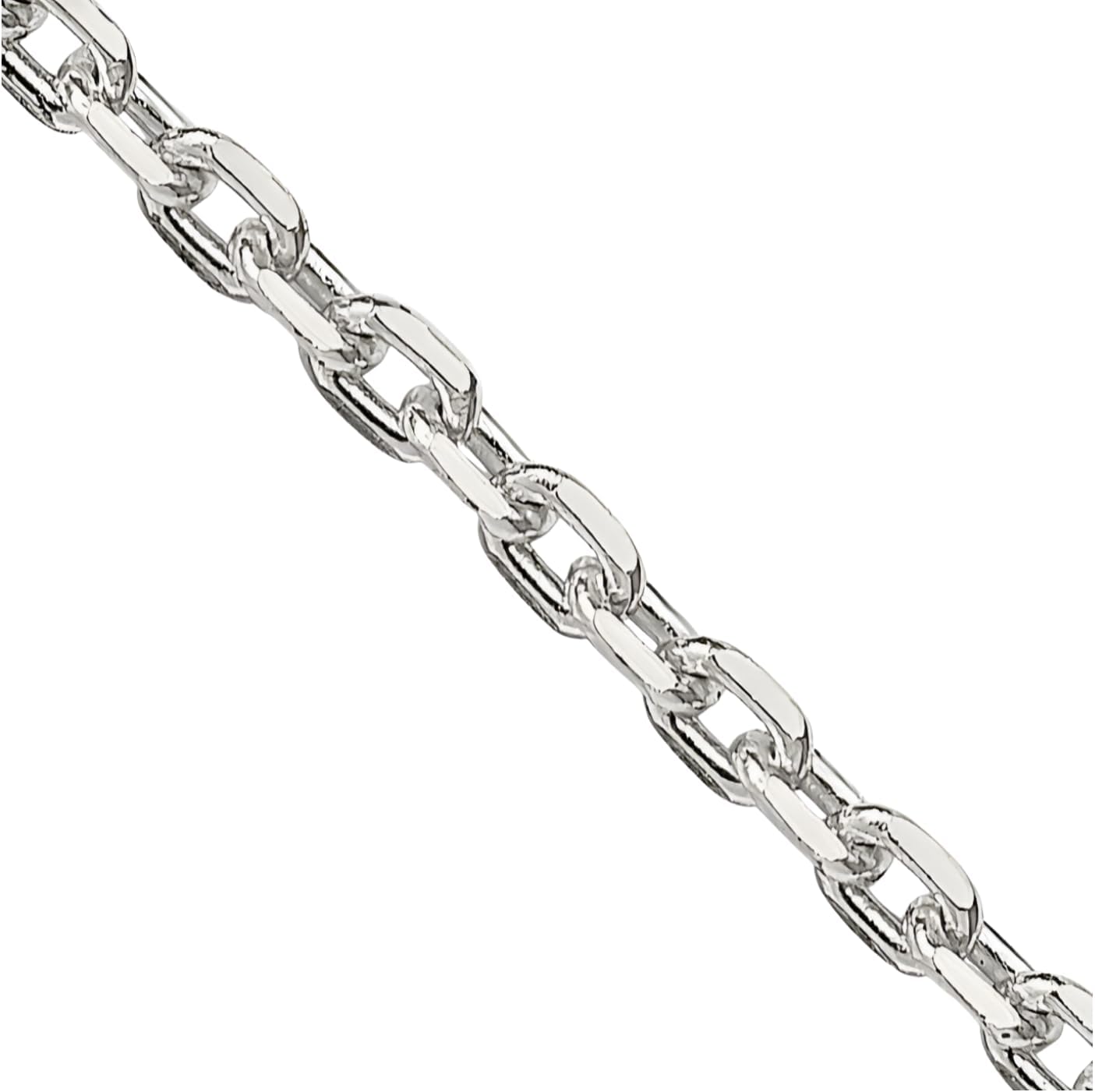 925 Sterling Silver 2mm Thin Rolo Cable Chain Necklace 18 inch Polished for her for him