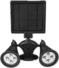 Wall Mounted Light 360° Rotation Solar Exterior Wall Spotlights Outdoor Waterproof IP55 Garden Lawn Table Lamp Lantern American 2-light Landscape Patio Terrace Decoration Lighitng Fixture Readin