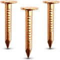 (1000-Pack) 1 Inch Copper USA MADE Nails Roofing Finish - Solid Pure Copper Slate Spikes Flashing Furniture Boat - Highest Quality Nails (1000)