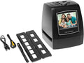 Film Slide Scanner, Screen Digital Film Scanner, High Reduction, 2.36' LCD Screen, Wide Compatibility, 100-240V Slide Converter for Coloured Positive and Negative Films, can Convert The Film into 12