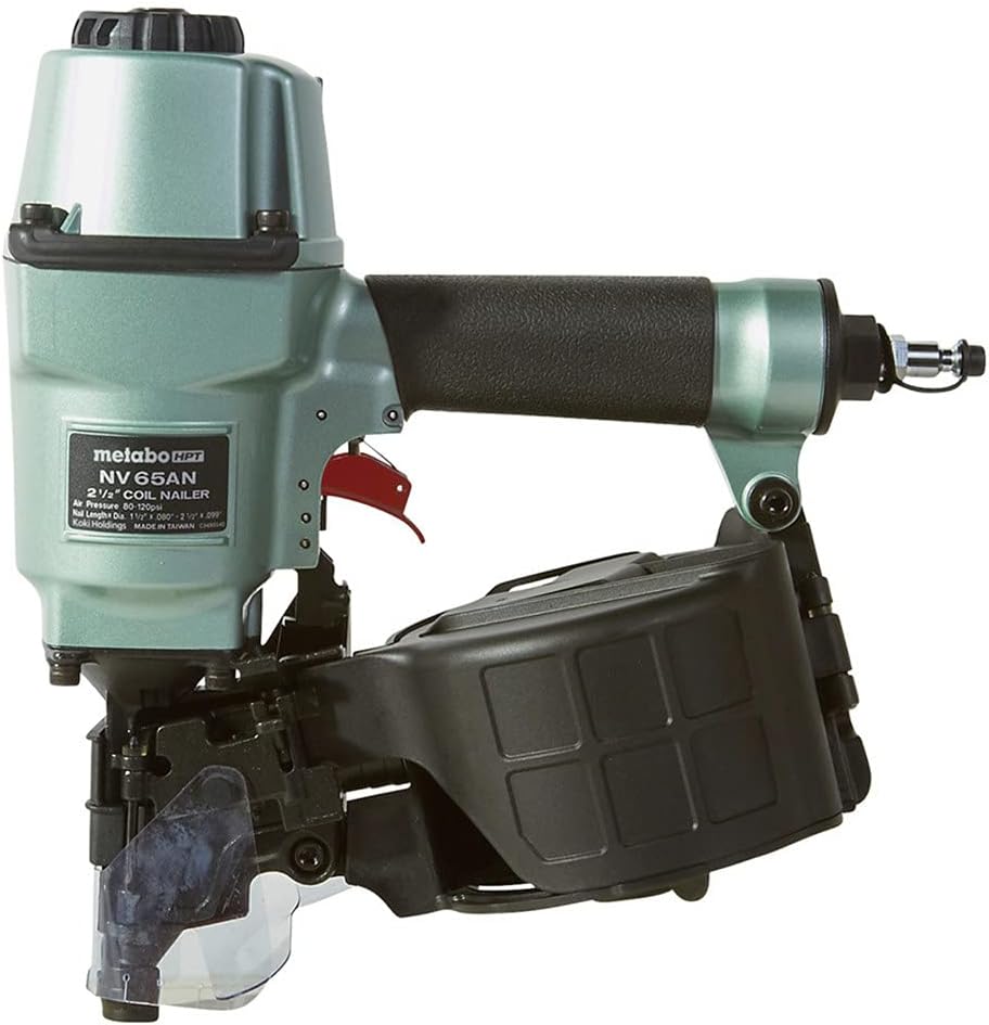 Metabo HPT Coil Pallet Pneumatic Nailer, 2-1/2-Inch (NV65AN)