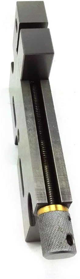 4'' Wire EDM Vise High Precision Stainless Steel Jaw Opening Clamp 3kg, Slow-Moving Wire Vise for Small Workpieces