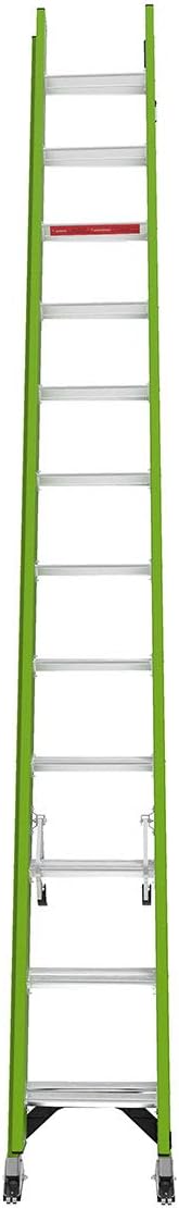 Little Giant Ladders, HyperLite, 24', Extension Ladder, Fiberglass, Type 1A, 300 lbs Rated (18724)