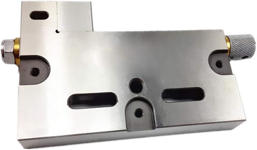 4'' Wire EDM Vise High Precision Stainless Steel Jaw Opening Clamp 3kg, Slow-Moving Wire Vise for Small Workpieces