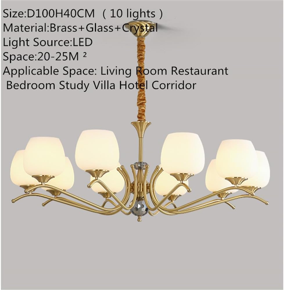 American Retro LED Ceiling Fan Light - Luxury European Design for Living Room, Restaurant, Bedroom, Cafe, Villa & Hotel Remote Control, Stylish Lighting (Style 15) (Style 9)