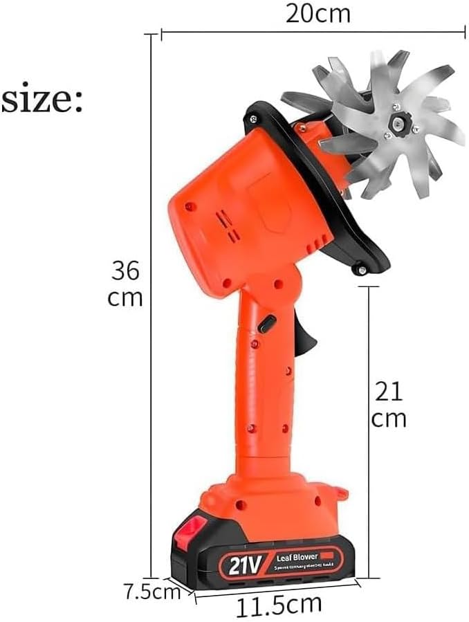 24v Cordless Mini Tiller Cultivator,Electric Garden Rotavator,Garden Soil Cultivator Rotavator,235rpm with 4 Rows of Tines,2x1.5ah Batteries Charger,for Effortless Gardening
