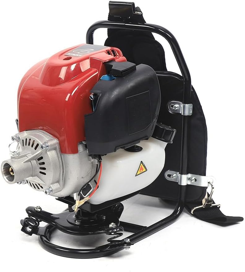 Gx35 Backpack Four-Stroke Brush Cutter, 3-in-1 Cultivator, Rotary Tiller, Lawn Pruner & Grass Trimmer