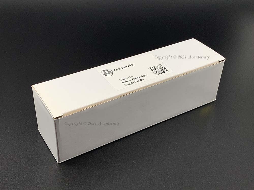 Avanternity's Staple Refills, Compatible with Max No.70FE Staple Cartridge (Code No. MS90023) for EH-70F Flat-Clinch Electric Stapler, Box of 5 Cartridges (Pack of 4 Boxes)