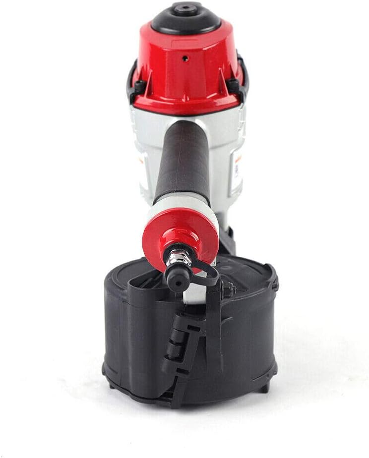 Pneumatic Siding Nailer, 25-57mm Heavy Duty Air Stapler Gun Cordless Air Roofing Nail Gun Framing Nailer for Woodworking Plywood Furniture Fences