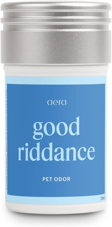 Aera Waterless Plug-in Essential Oil Diffuser for Large Rooms + Good Riddance Fragrance Capsule – Wi-Fi App & Alexa Control – Luxury Home Fragrance Scent Machine Starter Kit (Includes 1 Capsule)