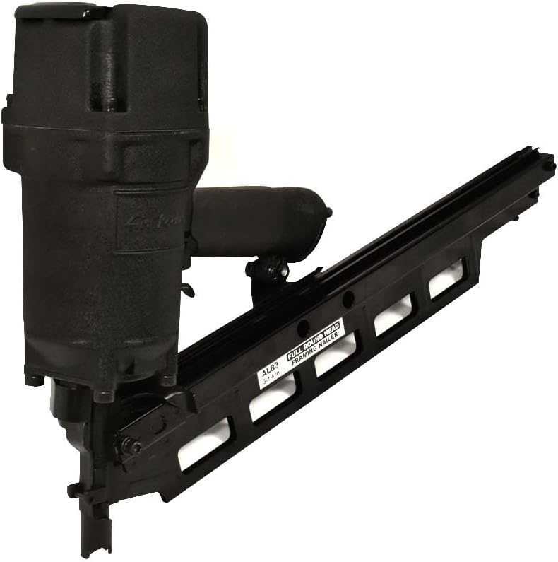 AIR LOCKER AL83 21 Degree 3-1/4 Inch Full Round Head Framing Nailer – W/Out Depth Adjustment