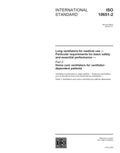 ISO 10651-2:2004, Lung ventilators for medical use - Particular requirements for basic safety and essential performance - Part 2: Home care ventilators for ventilator-dependent patients