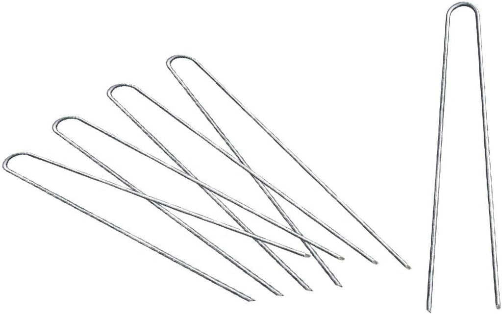Sandbaggy 12 inch Extra Long Landscape Staples~ Landscape Fabric Pins, Ground Cover -Garden Lawn Stakes Heavy Duty - Fence Anchors - Lawn Nails - (10000 Staples)