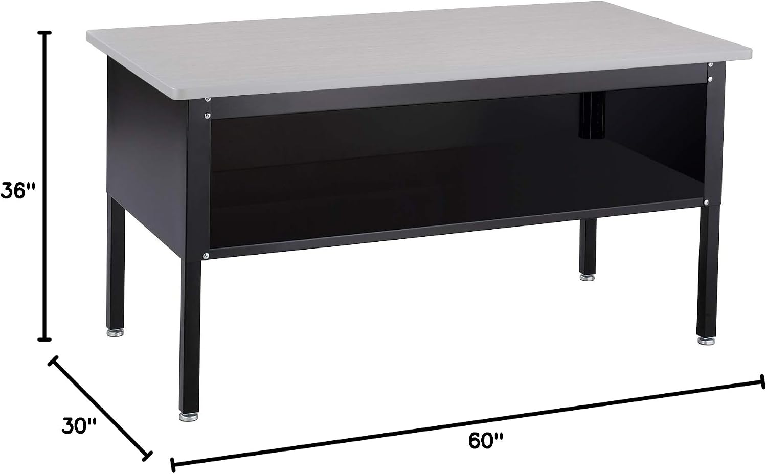Safco E-Z Sort Mail Organizer Sorting Table, Office and Classroom Commercial Grade, Base Only, Black