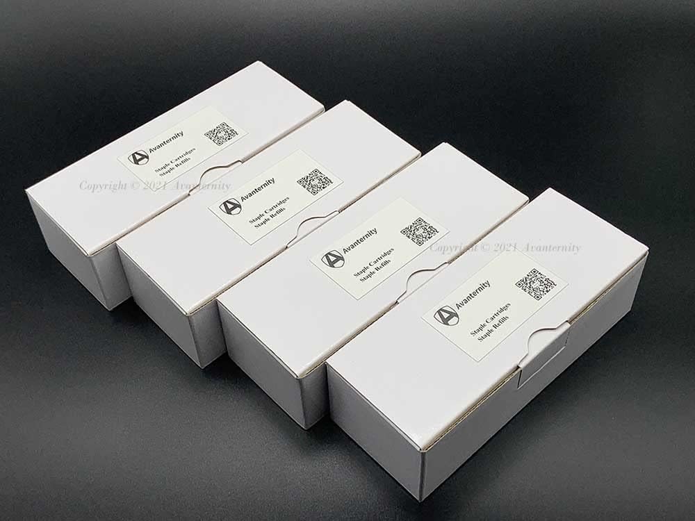 Avanternity's Staple Refills, Compatible with Ricoh Type K 410801 Staples/Ricoh Type K 410802 Refill Staples (Pack of 4 Boxes)
