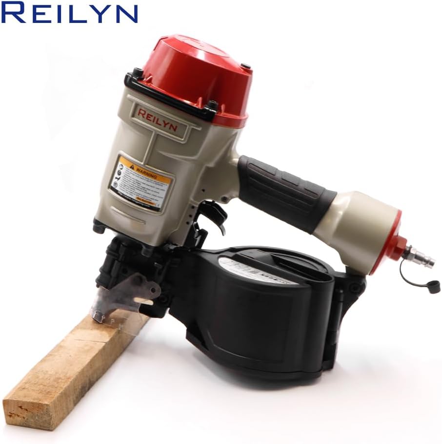 Coil Siding Nailer CN70, 1-3/4-inch to 2-3/4-inch Pneumatic Siding Nail Gun，Roofing Nail Gun for Siding Sheathing Wooding Fencing Decking