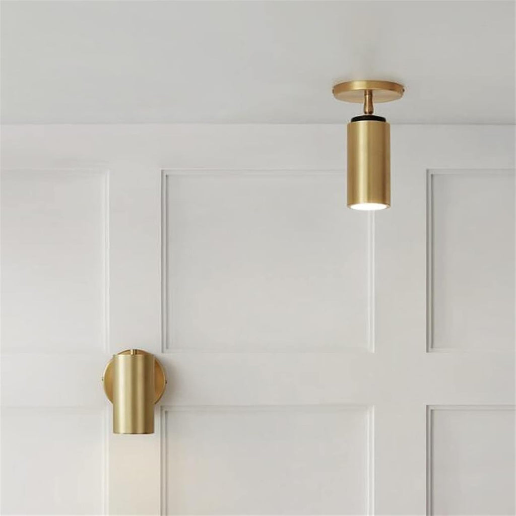 European wall light - Personality - Copper Wall Lamp Adjustable IP44 Outdoor or Indoor Wall Light Ideal Bedside Reading Spot Lamp Waterproof Spotlight Garden Landscape Fixture Simple Bedro ,Wall decor
