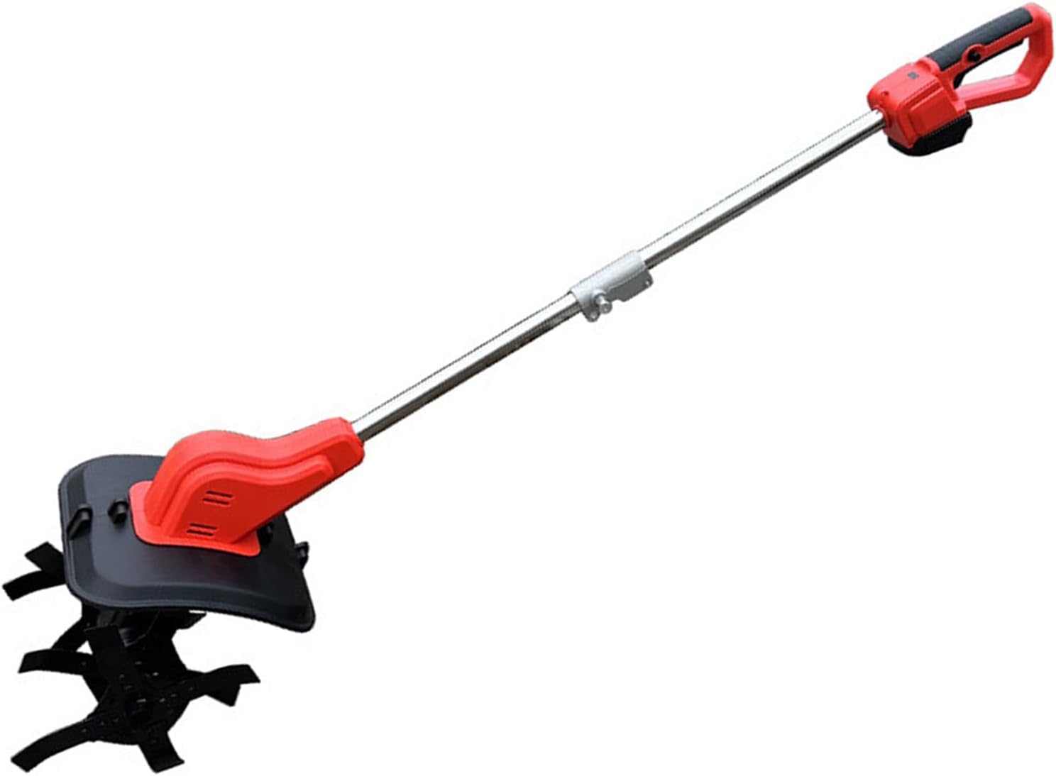 Cordless Tiller Cultivator Fit for BL1830B BL1840B High Power Digital Display Ergonomic Design Cordless Garden Tiller Cultivator