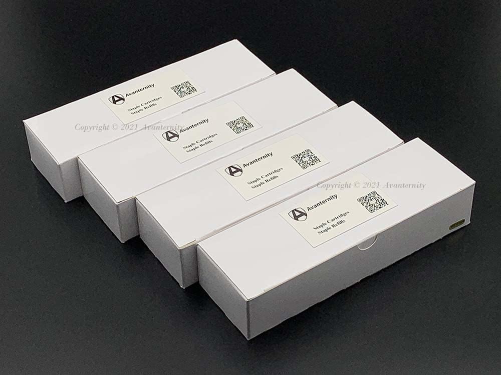 Avanternity's Staple Refills, Compatible with Ricoh Savin Lanier Type W 416710 Staples/Ricoh Savin Lanier Type W 416712 Refill Staples (Pack of 4 Boxes)