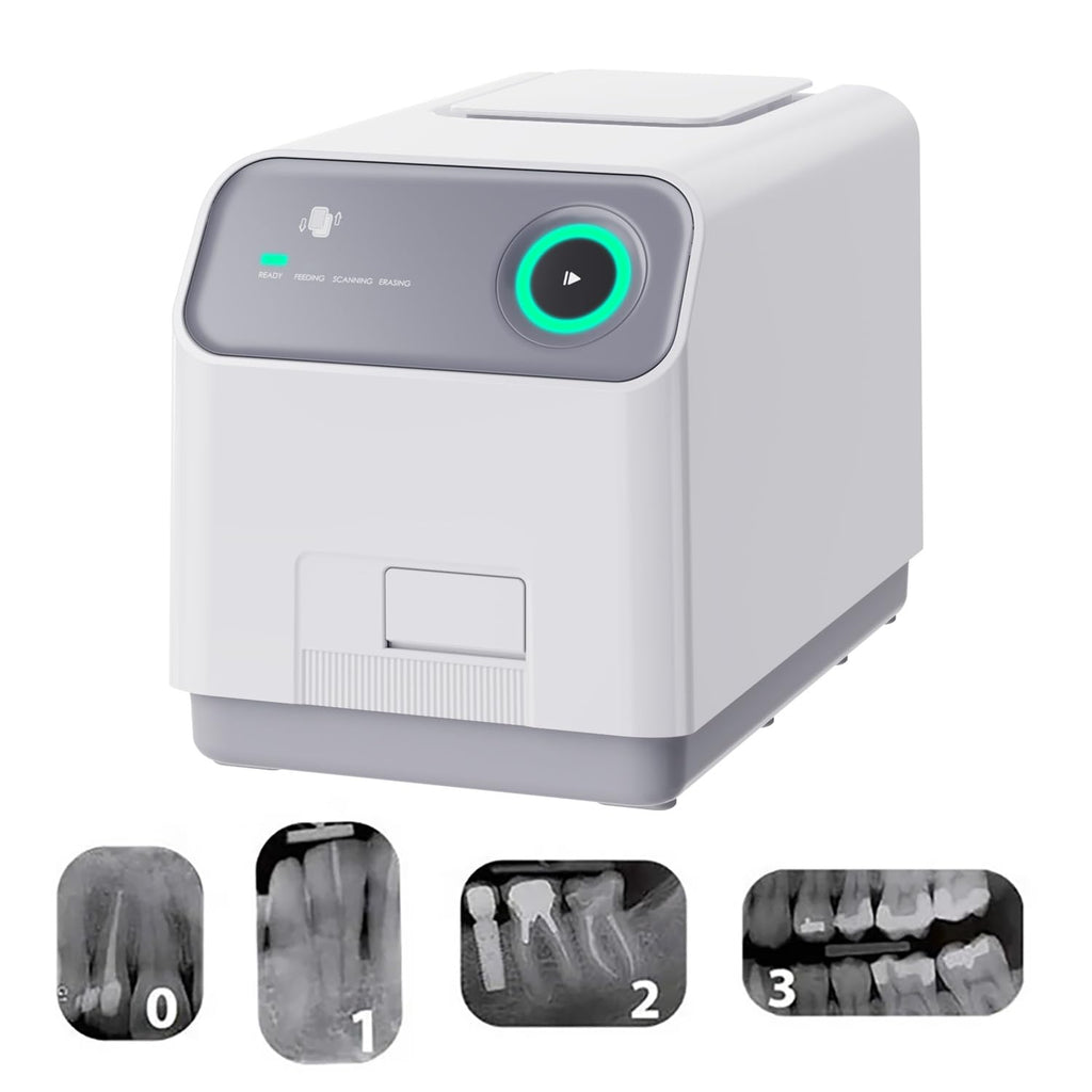 X ray Image Scanner, Dental PSP Scanner Digital Imaging Phosphor Plate Scanner System for Veterinary and Lab