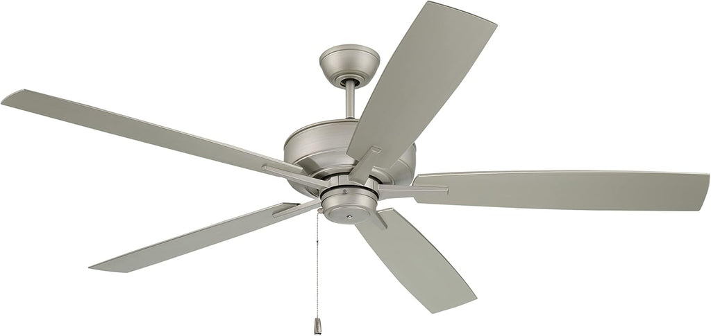 Craftmade 60' Super Pro OS60FB5 Wet Rated Fan in Flat Black with ABS Flat Black Blades