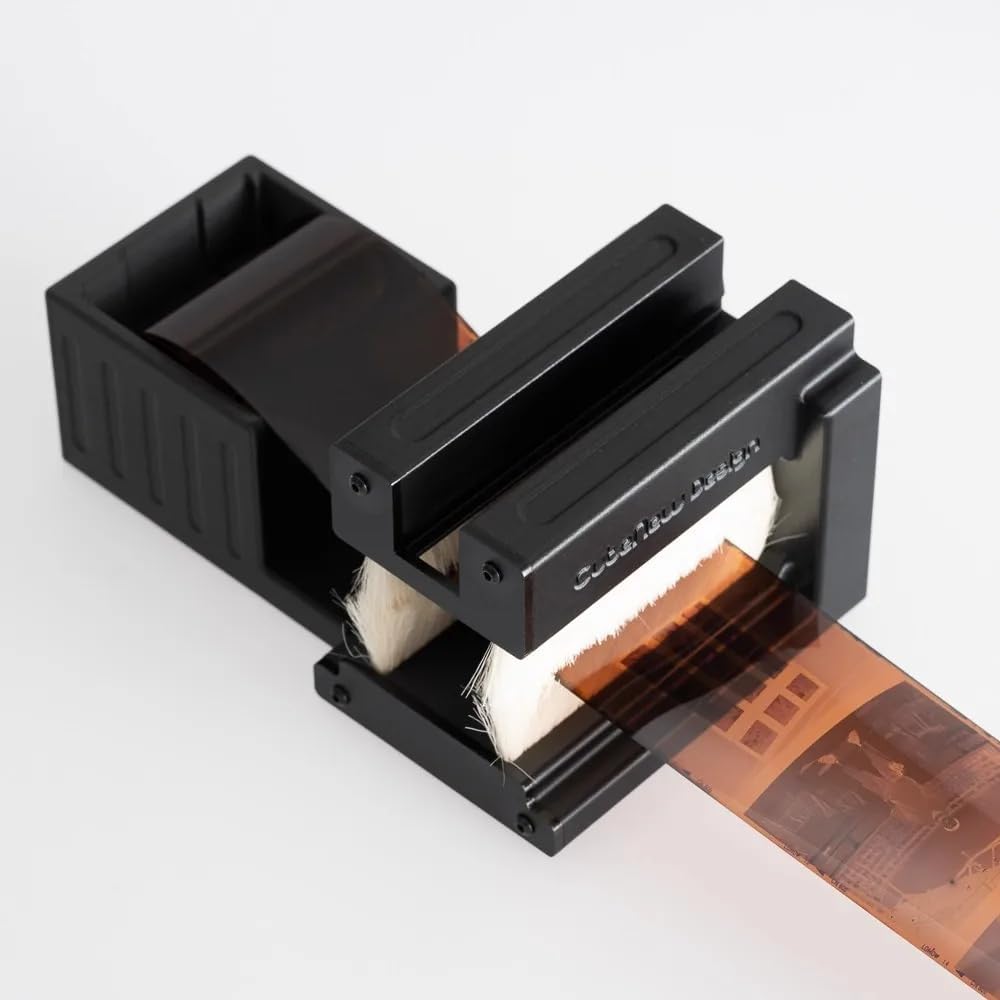 iDili Negative Film Dust Removal Scanner Brush & Ion Anti-Static Bar Kit – Efficient Cleaning for 135, 120, 4x5 Films