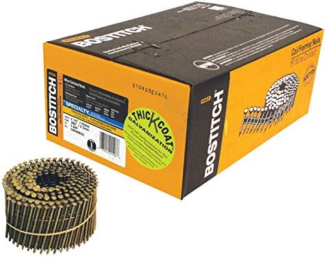 C8R90Bdg Galvanized Coil Siding Nails 2-1/2 Inch X .092 Ring Shank 15&Deg;(Sold By 2 Pack)