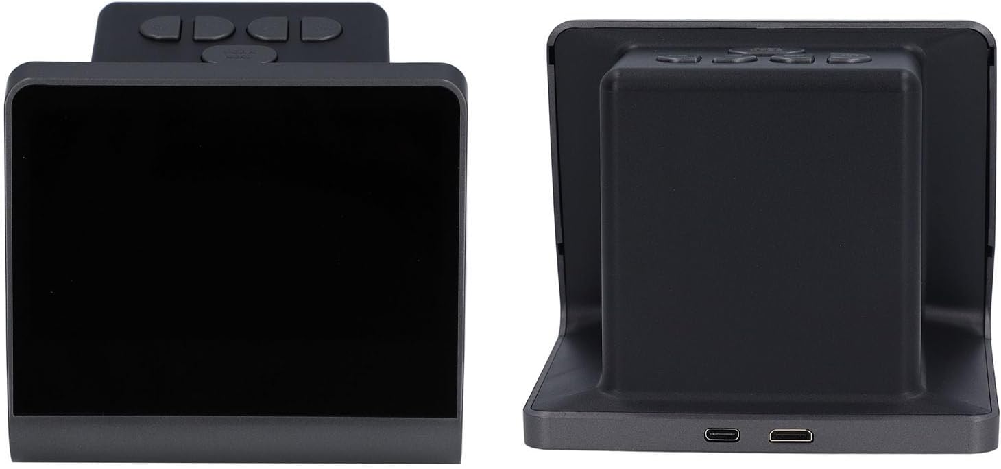 SUNGOOYUE 5 Inch LCD Digital Film Scanner, Converts 110 135 126 KPK Negatives Slides to 48MP JPEG Photos with Adjustable Brightness Color, for Viewing Sharing Memories (US Plug)