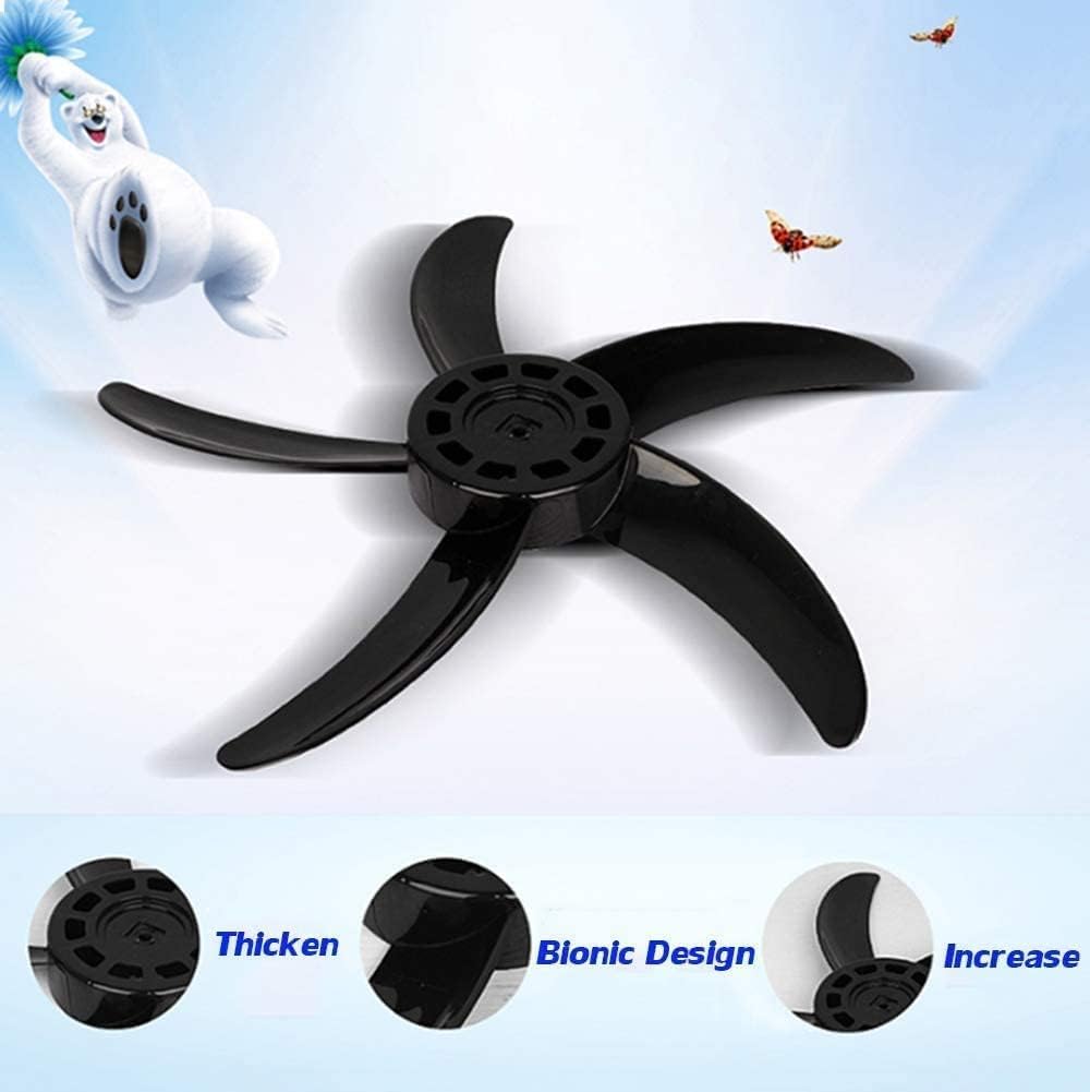 Wall Mounted Oscillating Fan 20 Inch Wall-Mounted Fans, Home Oscillating Cooling Wall Fan, with Remote Control Timing, 5 Blades, Black