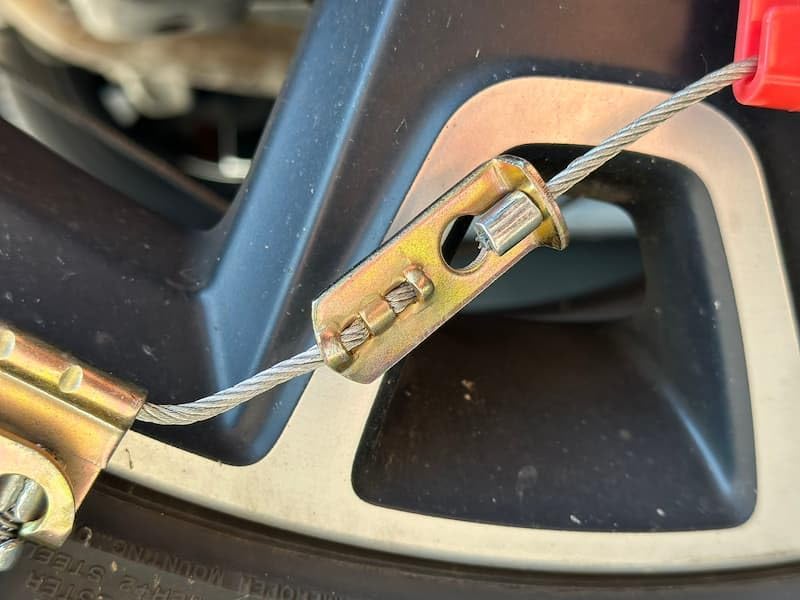 TireChain.com 275/55-20 Cable Tire Chains - SAE Class S-Diagonal Pattern, sold per pair