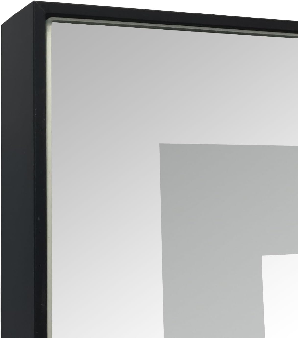 65x22 inch Framed Led Mirror for Wall Color Changing Free Standing Full Length Mirror
