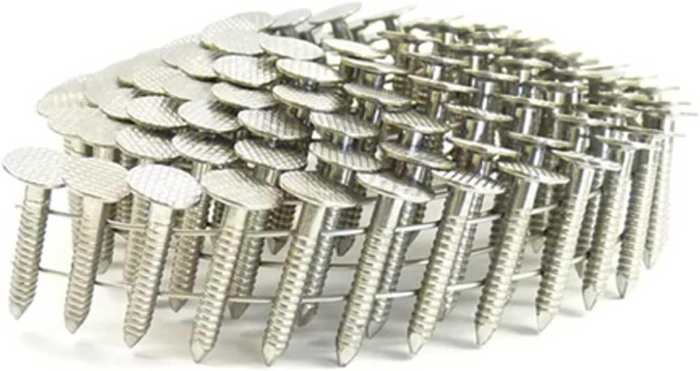 7/8' Ring 304SS Coil Roofing Nails 3,600ct