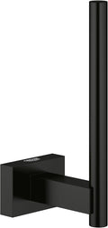 Grohe 406232431 Essentials Cube Spare Toilet Paper Holder, Matte Black